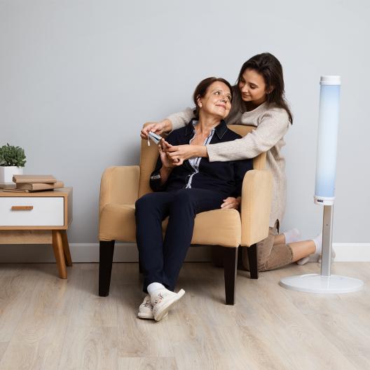 Рециркулятор (пластик с индикатором) Армед 1-115 ПТ (Лампа 1х15 Вт) 30