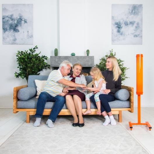 Рециркулятор (пластик с индикатором) Армед 1-115 ПТ (Лампа 1х15 Вт) 15