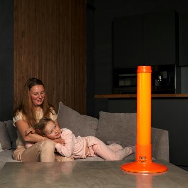 Рециркулятор (пластик с индикатором) Армед 1-115 ПТ (Лампа 1х15 Вт). Лаконичный дизайн