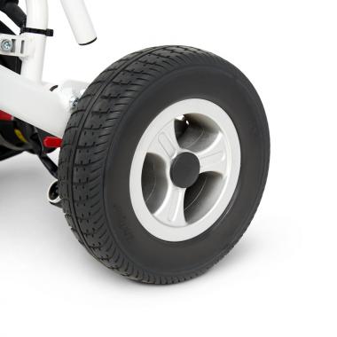 Кресло-коляска c электроприводом для инвалидов Армед JRWD602K. Цельнолитые колеса