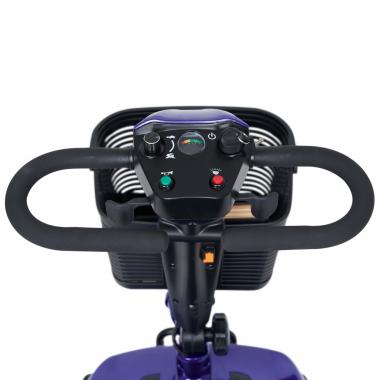 Скутер для пожилых четырехколесный Доброта Х-01. Удобное управление