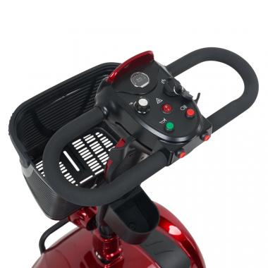 Скутер для пожилых четырехколесный Доброта Х-03. Удобное управление