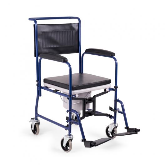 Кресло-каталка для инвалидов с санитарным оснащением Армед H 009B 1