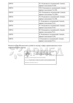 РЗН 2020/12528 (5). Отсасыватель хирургический портативный Армед 7E-B5