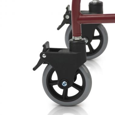 Кресло-туалет для инвалидов Армед KR692 "Armed". ЛИТЫЕ КОЛЁСА