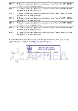 РЗН 2016/4320 (5). КРОВАТЬ МЕХАНИЧЕСКАЯ РС106-Б (Производство РФ) Армед РС106-Б