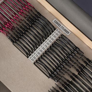 Набор на 158 пробных очковых линз "ARMED" № 2 Армед . ЦИЛИНДРИЧЕСКИЕ ЛИНЗЫ