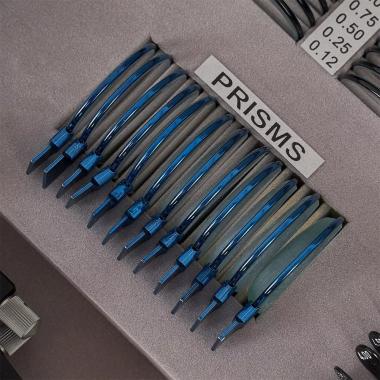 НАБОР ПРОБНЫХ ОЧКОВЫХ ЛИНЗ "ARMED" № 3 Армед № 3. Призматические линзы