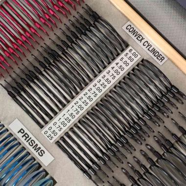 НАБОР ПРОБНЫХ ОЧКОВЫХ ЛИНЗ "ARMED" № 4 Армед № 4. ЦИЛИНДРИЧЕСКИЕ ЛИНЗЫ