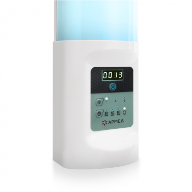 Рециркулятор  Армед 2-115 ПТ (Лампа 2х15 Вт). Настройка скорости вентиляторов