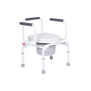 Кресло-туалет для инвалидов Армед KR813. ДВА ВАРИАНТА УСТАНОВКИ