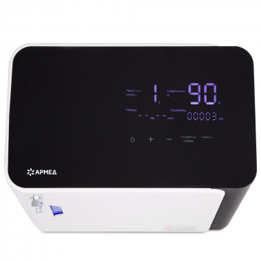 Концентратор кислорода Армед YU360. Информативный дисплей