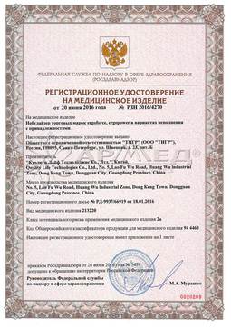 РЗН 2016/4270 (2). Небулайзер Ergopower Ergopower ER-401