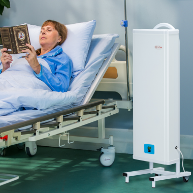 Облучатель-рециркулятор медицинский Армед СН311-115 (Лампа 3х15 Вт). Мобильность и размещение